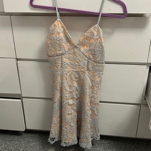 superdown Maci Lace Skater Dress Size XS